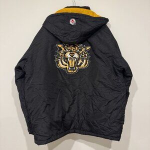 Vintage Hamilton Tiger Cats Full Zip Insulated Jacket Puma XL CFL Football